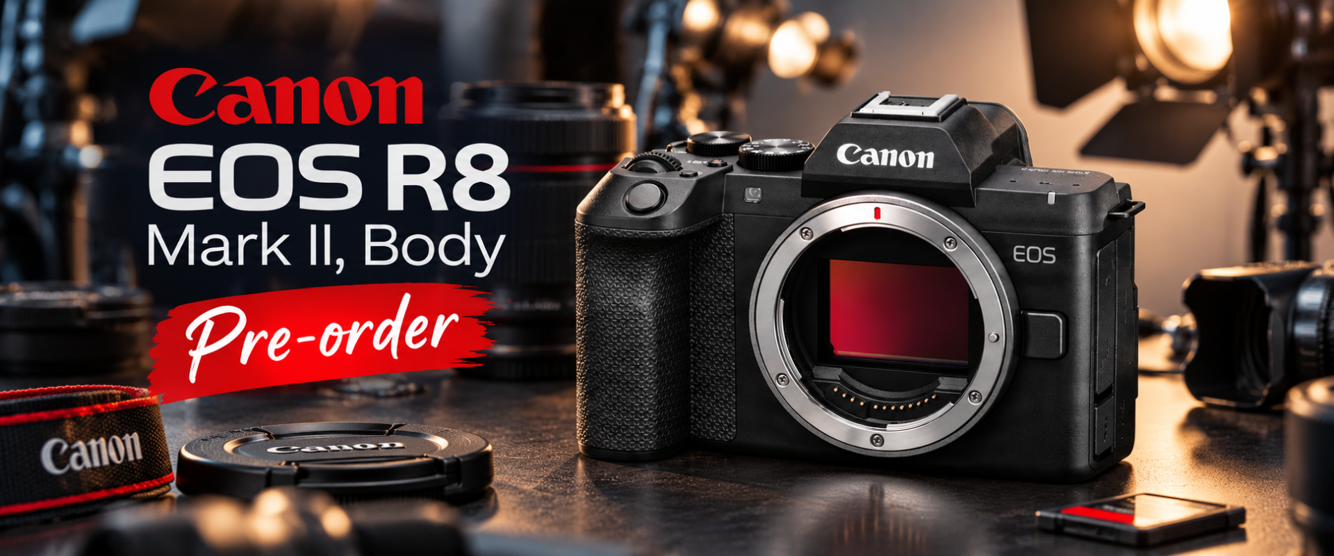 Canon EOS R8 Mark II — тяло на фотоапарат