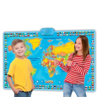 Игра Интерактивна карта на света