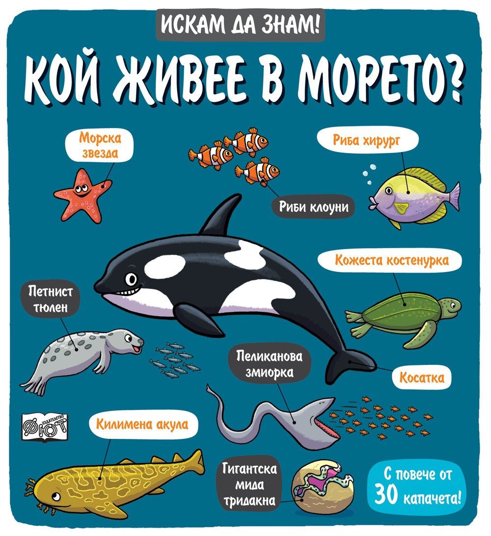 ИСКАМ ДА ЗНАМ! КОЙ ЖИВЕЕ В МОРЕТО?