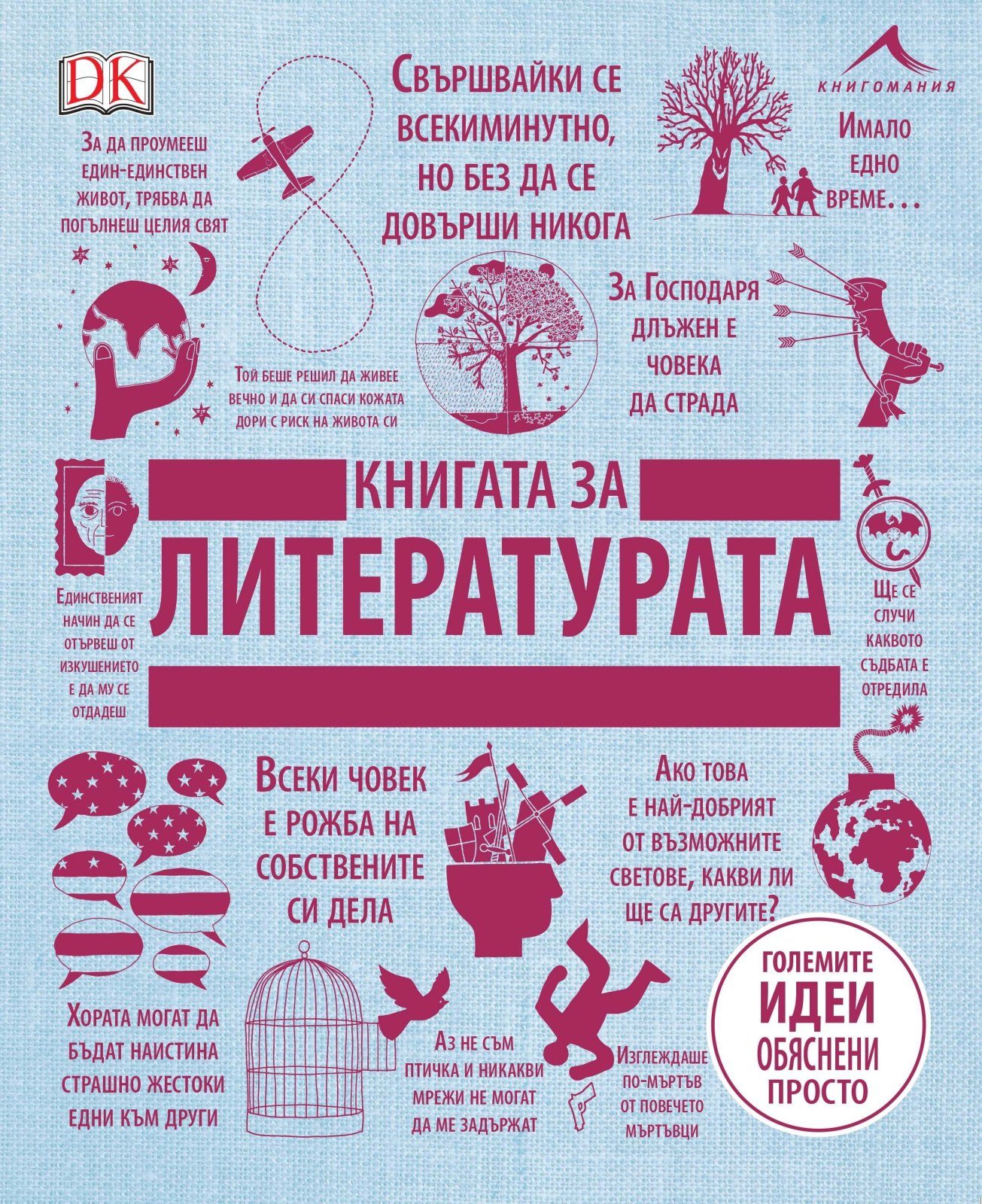 Книгата за литературата. "Големите идеи, обяснени просто"