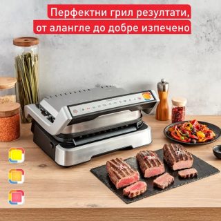 Барбекю Tefal GC774D30 Optigrill 4In1 Inox