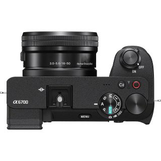 Фотоапарат Sony A6700, с обектив SEL 16-50mm f/3.5-5.6 PZ