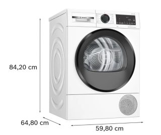 Сушилня Bosch WQG24501BY SER6 Tumble dryer with heat pump 9kg D