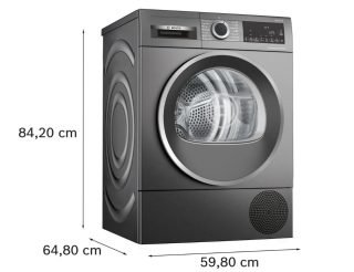 Сушилня Bosch WQG245DREU SER6 Tumble dryer with heat pump 9kg C
