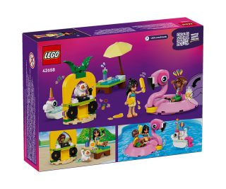 LEGO® Friends 42658 - Парти край басейна с еднорог и фламинго