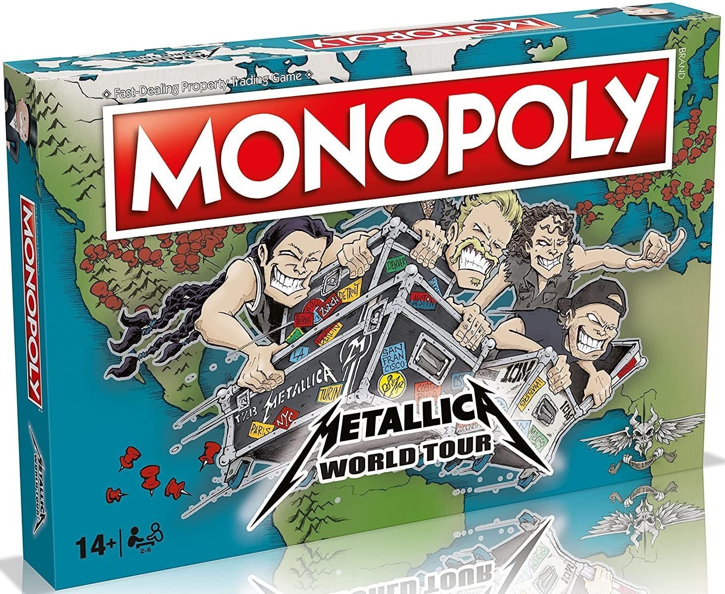 Настолна игра Monopoly - Монополи, Metallica