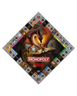 Настолна игра Monopoly Подземия и дракони - Монополи, Dungeons and Dragons
