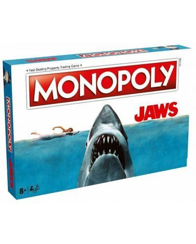Настолна игра Monopoly Jaws - Монополи, Челюсти
