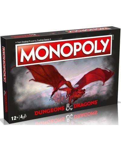 Настолна игра Monopoly Подземия и дракони - Монополи, Dungeons and Dragons