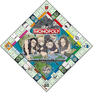 Настолна игра Monopoly - Монополи, Metallica