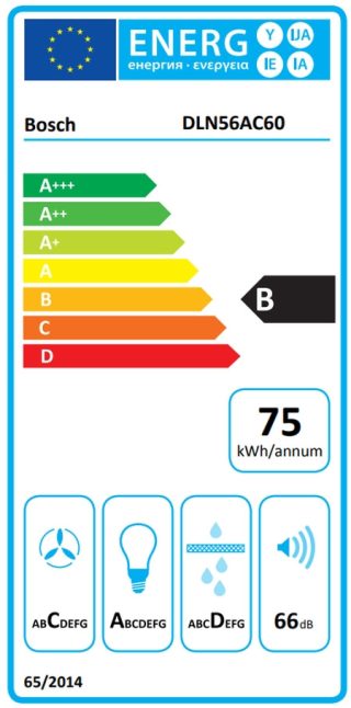 Аспиратор Bosch DLN56AC60 SER6
