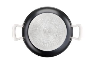 Тиган с дръжки и капак Tefal G2557172, Unlimited Shallowpan 26