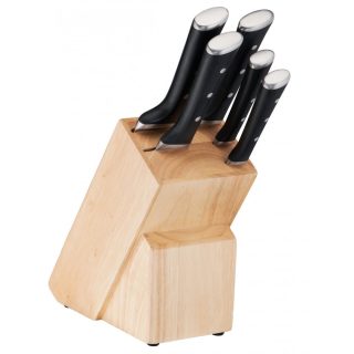 Комплект ножове Tefal K232S574, BLOCK+5 KNIVES ING ICE HARDENING TEFAL