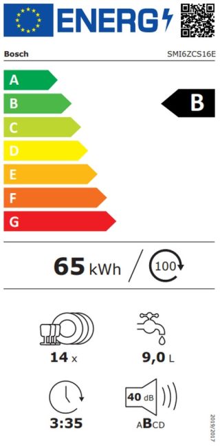 Съдомиялна Bosch SMI6ZCS16E, SER6, Intelligent dishwasher integrated