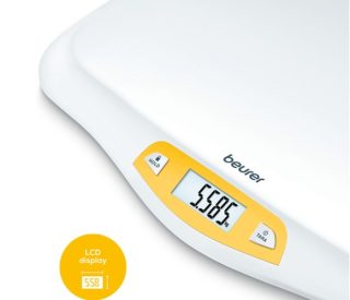 Везна Beurer BY 80 Baby scale 20 kg loading LCD display hold function