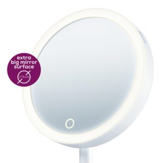 Козметично огледало Beurer BS 45 illuminated cosmetics mirror,LED light, Touch sensor, 5x magnification, dimmer function