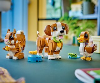 LEGO® Creator 31382 - Сладки животни: игриво кученце