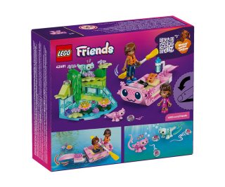 LEGO® Friends 42681 - Приключенска лодка-аксолотъл