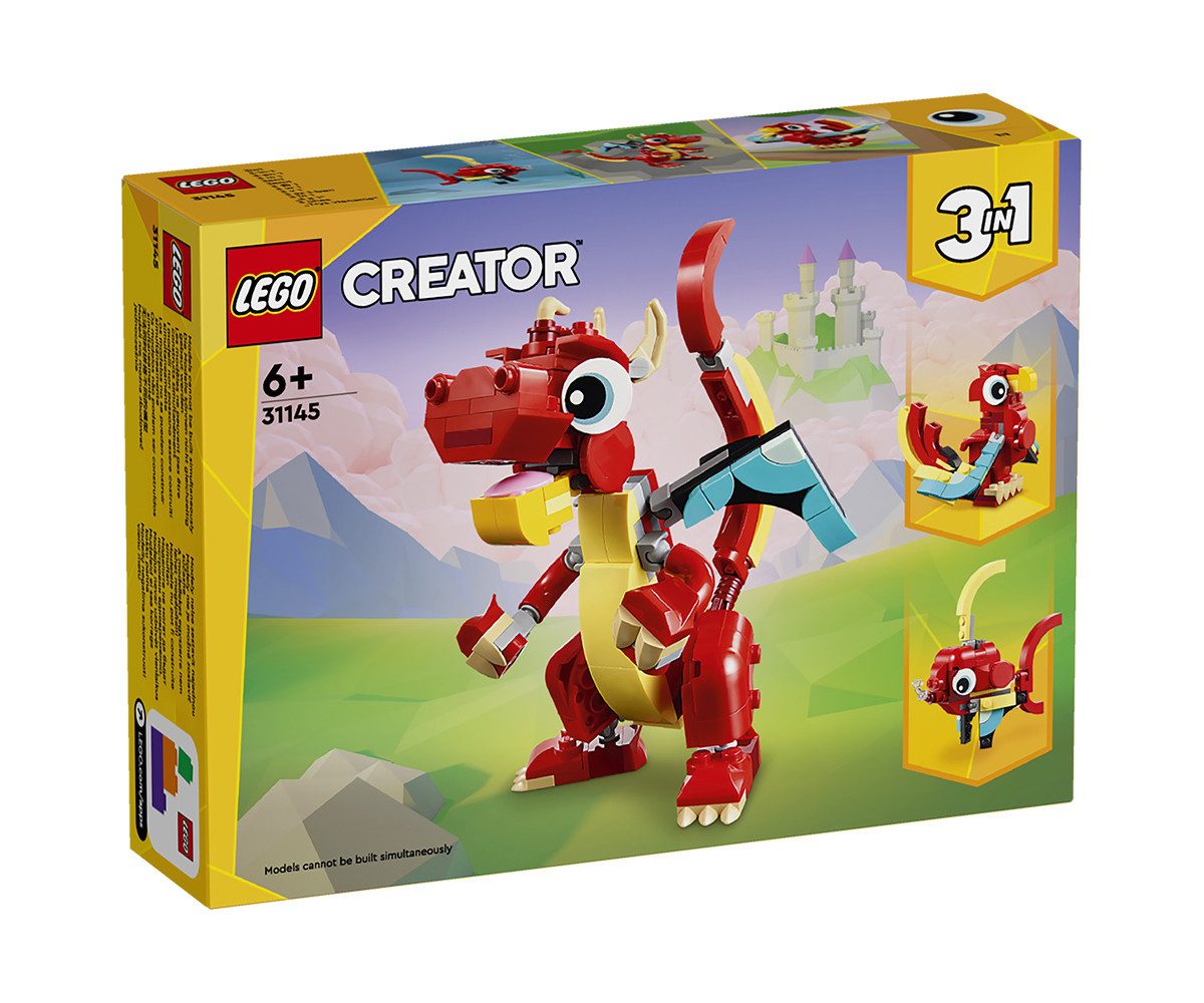 LEGO® Creator 31145 - Червен дракон