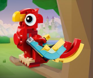 LEGO® Creator 31145 - Червен дракон