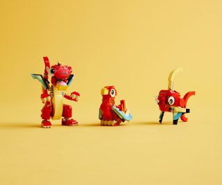 LEGO® Creator 31145 - Червен дракон