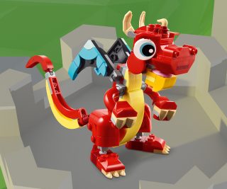 LEGO® Creator 31145 - Червен дракон