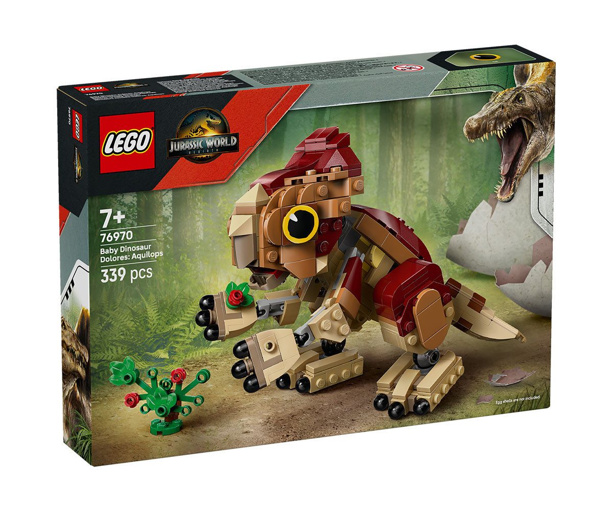 LEGO® Jurassic World™ 76970 - Бебето-динозавър Долорес: Аквилопс