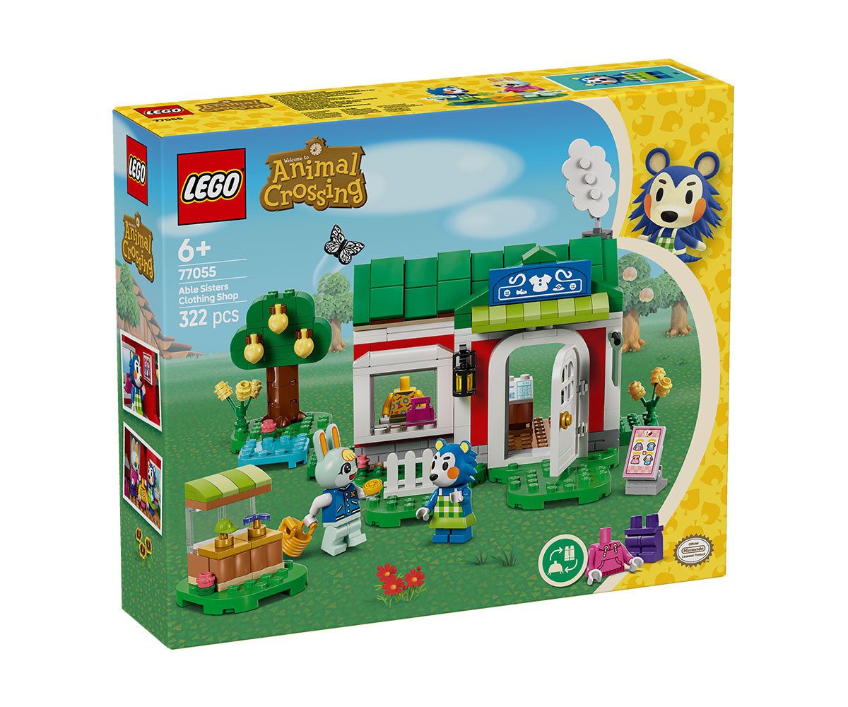 LEGO® Animal Crossing™ 77055 - Магазин за дрехи на Able Sisters