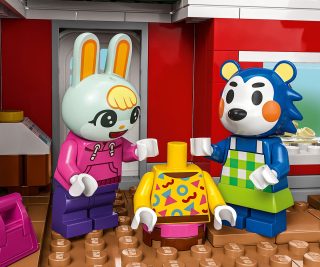 LEGO® Animal Crossing™ 77055 - Магазин за дрехи на Able Sisters