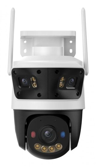 Камера Imou Cruiser Triple 11MP, IPC-S7UP-11M0WED (3MP+3MP+5MP) 2 фиксирани обектива + 1 PT обектив, Full Color Night Vision
