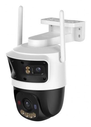 Камера Imou Cruiser Triple 11MP, IPC-S7UP-11M0WED (3MP+3MP+5MP) 2 фиксирани обектива + 1 PT обектив, Full Color Night Vision