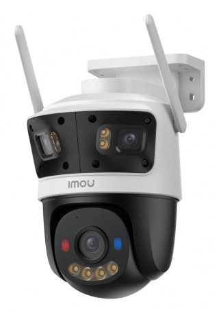 Камера Imou Cruiser Triple 11MP, IPC-S7UP-11M0WED (3MP+3MP+5MP) 2 фиксирани обектива + 1 PT обектив, Full Color Night Vision