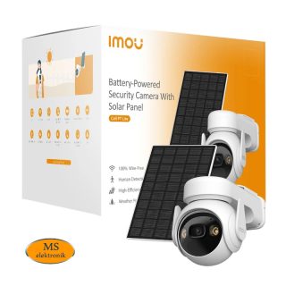 Камера Imou Cell PT Lite Kit Купол IP, 3MP Wi-Fi с Full Color Night Vision и соларен панел
