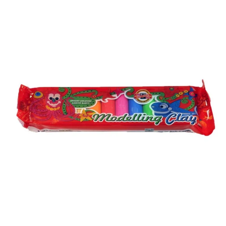 Пластелин Кохинор 10цв.