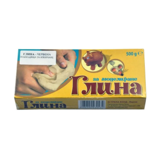 Глина 400гр. Естрела червена