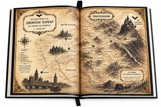 Дракула, луксозно издание с карти