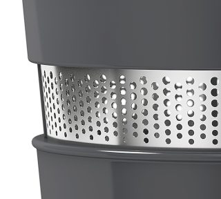 Bosch MESM500W бавно сокоизстисквачка VitaExtract 150 W, 55 об/мин, 1 скорост + реверс, тритан шнек, MixControl лост