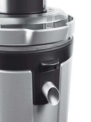 Сокоизстисквачка Bosch MES4000, 1000 W, 2 скорости, 3 л контейнер за каша, 1.5 л съд за сок с отделител за пяна, XXL отвор