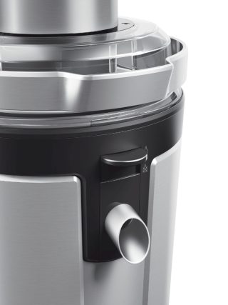 Сокоизстисквачка Bosch MES4010, 1200 W, 3 скорости, 3 л контейнер за пулп, 1.5 л контейнер за сок и пяна, XXL отвор