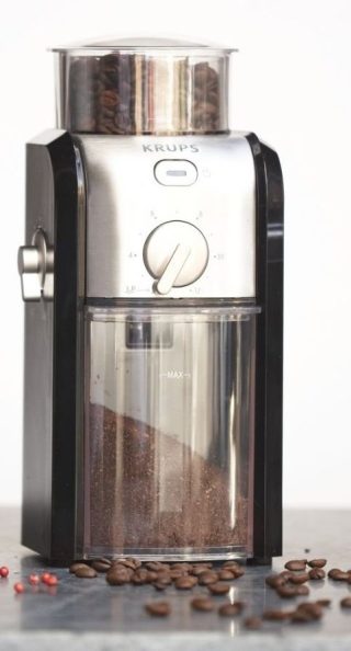 Krups GVX242, Кафемелачка Pro Edition черно/хром