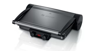 Bosch TCG4215 Контактен грил 3 в 1, 2000 W, сребристо-сив