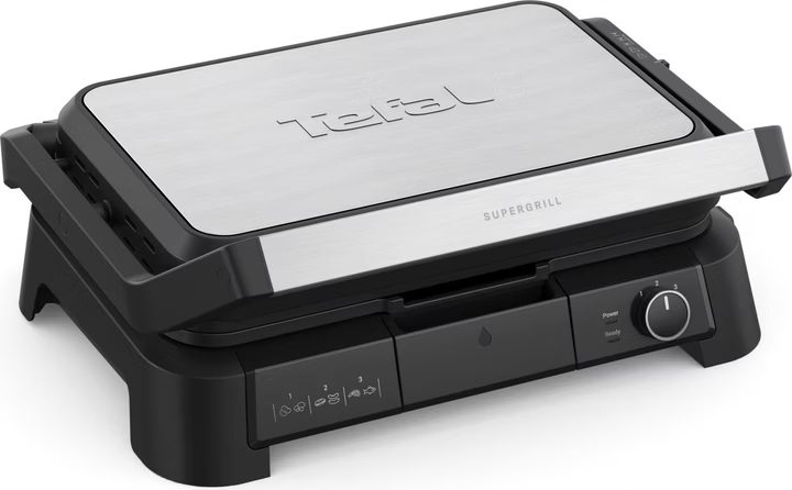 Tefal GC520DE0 Supergrill 3In1 Xl Inox Eu