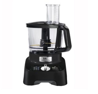Kitchen robot, Tefal DO8218K, Double Force black, Powelix Life blades, 1000W, 3L bowl, 2L blender, kneader, chopper, 2 reversible discs, spatula