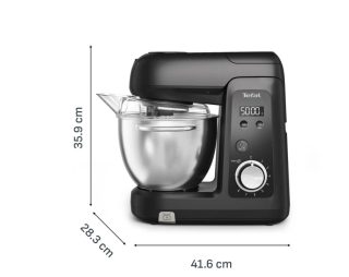 Tefal QB545F0 кухненски робот Bake Partner + 5 аксесоара, черен