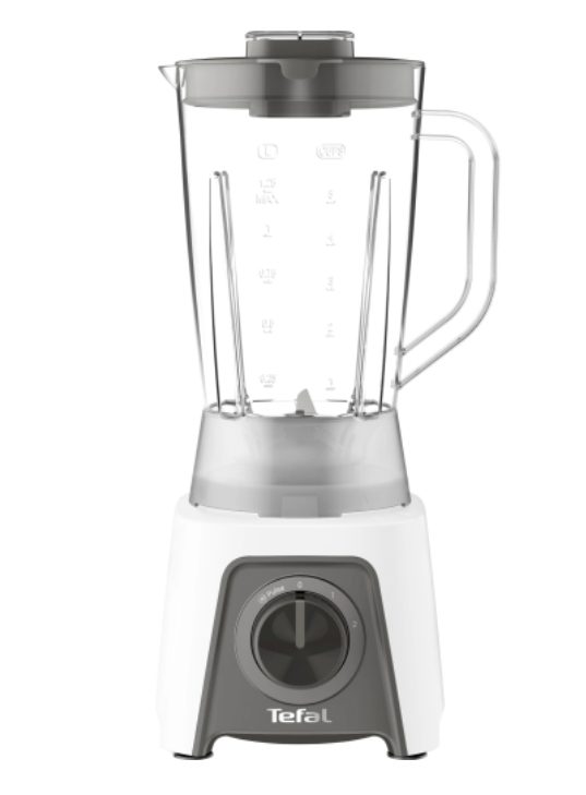Пасатор Tefal BL2C0130 Blendeo+, 450W, 2 скорости, 4 ножчета, пластмасов съд 1.25 л, бял