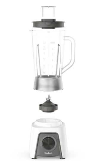 Пасатор Tefal BL2C0130 Blendeo+, 450W, 2 скорости, 4 ножчета, пластмасов съд 1.25 л, бял