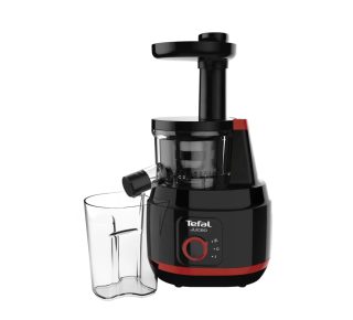 Tefal ZC150838 Juiceo 2Sp 150W Black/Red бавнооборотна сокоизстисквачка