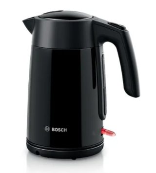 Електрическа кана Bosch TWK7L463, 2400 W, 1.7 l, черна