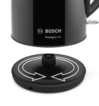 Bosch TWK3P423 кана, DesignLine, 2000-2400 W, 1.7 л, черен