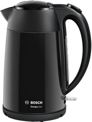 Bosch TWK3P423 кана, DesignLine, 2000-2400 W, 1.7 л, черен
